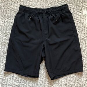 GapFit Quick Dry Black Drawstring Shorts
